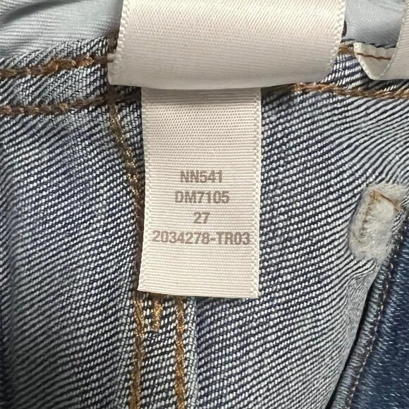 NEW Madewell Stovepipe Jeans in Pendleton Wash Size 27 - Picture 6 of 6